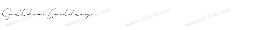 Smithen Goulding字体转换